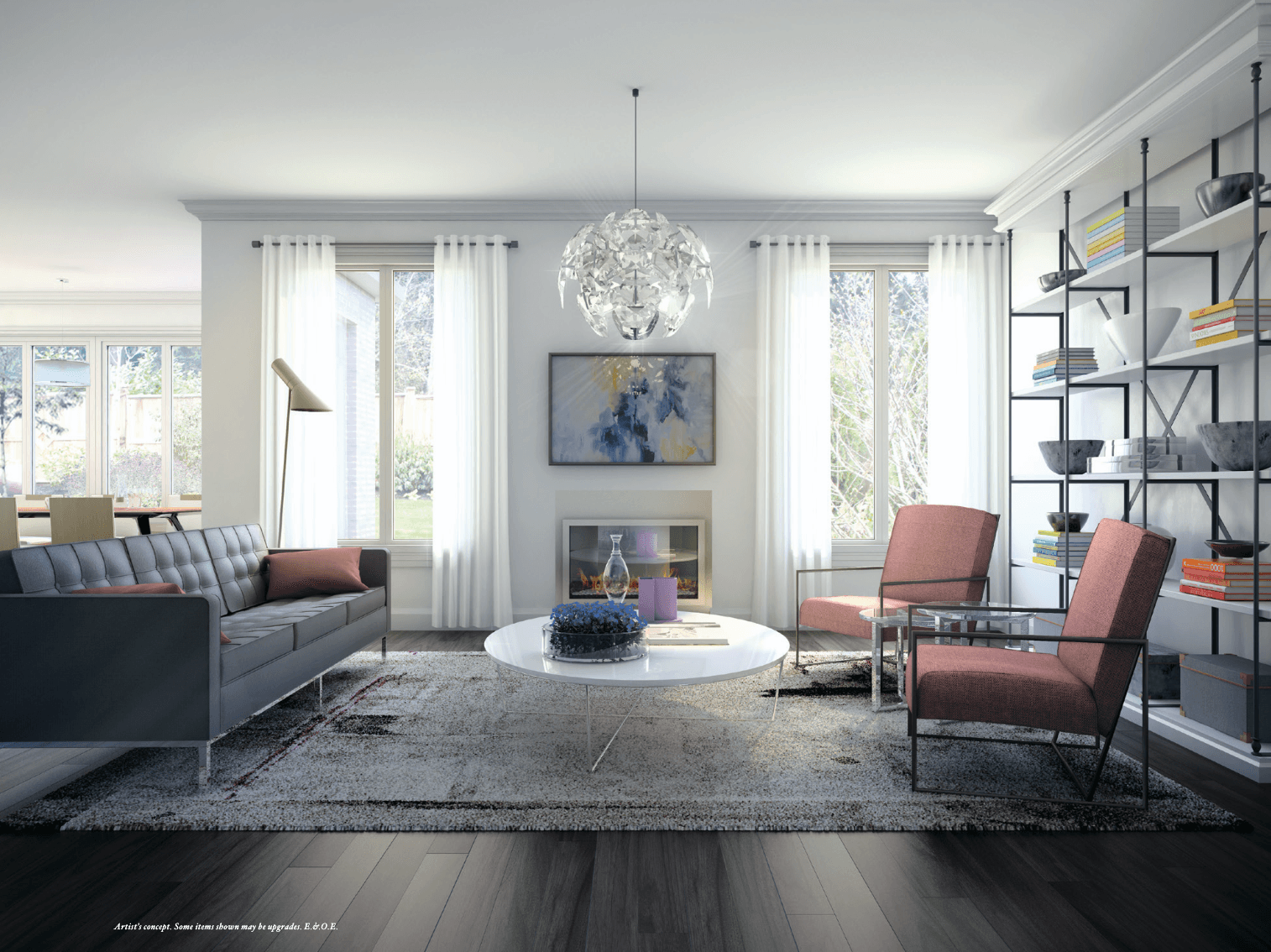 Westfield by Great Gulf interior finish - primary bedroom